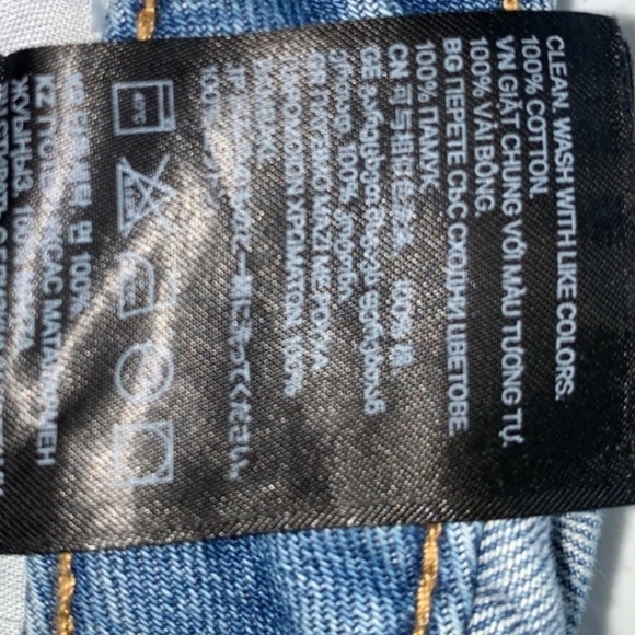 H&M overall denim jean dress - Picture 3 of 8